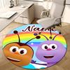 Personalized BichiKIDS Round Chair Office Rug - Perfect for Mat, Office Chair & More - Ideal Gift for Birthdays and Holidays