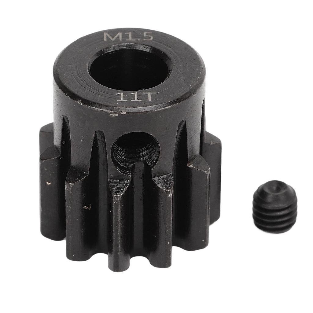 RC Car Motor Gear M1.5 8mm Inner Hole Steel Remote Control Car Motor Gear for 1 5 Model Car 11T