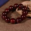 Natural Mountain Tortoise Shell Blood-Nourishing Qi Enhancing 108 Bead Mala Bracelet