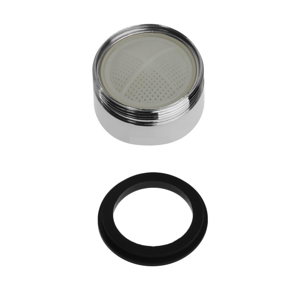 1 Set Chrome Finish Faucet Aerator Water Saving Tap Aerator Water Purifier Filter Nozzle Bubbler Diffuser Faucet Accessories