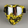 Moto Snow Goggles Mask UV400 Outdoor Riding Men's Windproof Sand Goggles Helmet Mask Mask