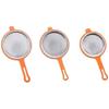 Stainless Steel Fine Mesh Strainer Plastic Handle Colanders Kitchen Accessories Flour Sifter  Tea