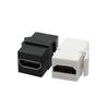 HDMI Keystone Jack Female To Female Adapter HDMI Coupler for Wall Plate 4K Video Support Black