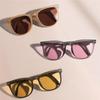 Fashion Classic Portable Foldable Sunglasses UV400 Summer Vintage Retro  Eyewear Women Lady Riding Eyeglasses Sun Shade
