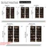 2pc   Drapes Bookshelf Skull Floral Candles Machine Washable Polyester  Without Electricity Family Party Suitable for Carnival