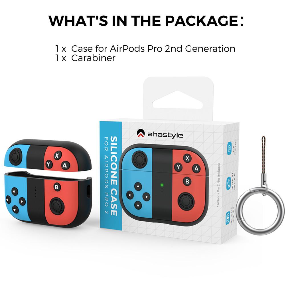 Switch Gaming Console Silicone Earphone Cover For Airpods Pro 2 With Thick Protection