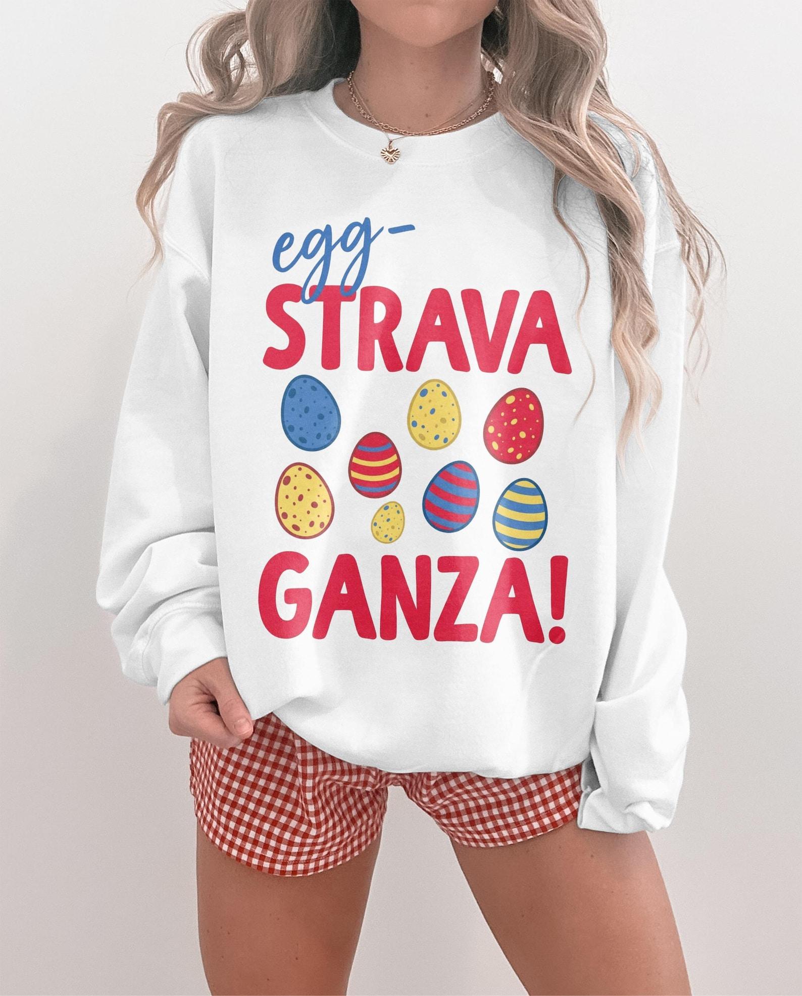 Eggstravaganza T Shirt, Happy Easter T-shirt, Colorful Eggs Spring Holiday, Festive Celebration, Cute Egg Hunt Gift Idea for Family 4XL