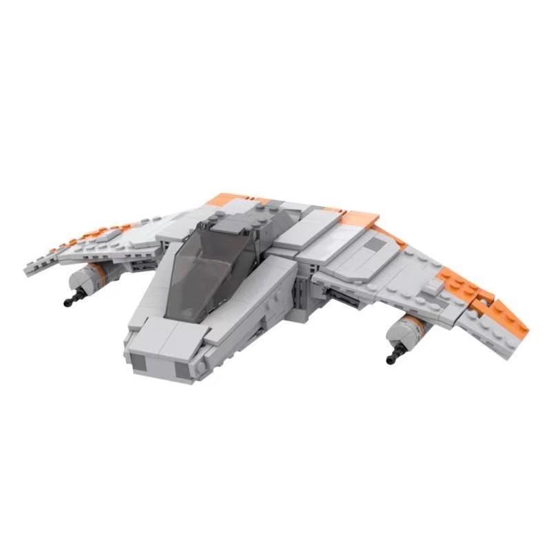 Building Block Compatible 35204 Technology Sense V-Wing Airspeed Fighter, Model, Planet Series