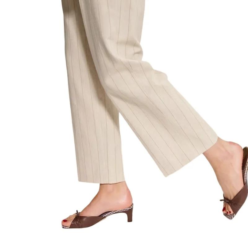 fashion 2024 Hot Sale Women's Shoes Slingbacks Women's Slippers Fashion Square Toe Modem Slippers New Peep Toe Heels Women Zapatos Mujer