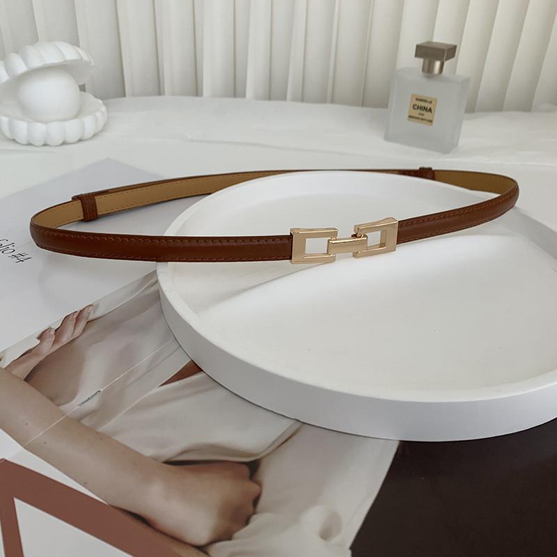 

Пояс с двойной пряжкой Musthave женский элегантный черный и шикарный верблюжий для любого наряда верблюд