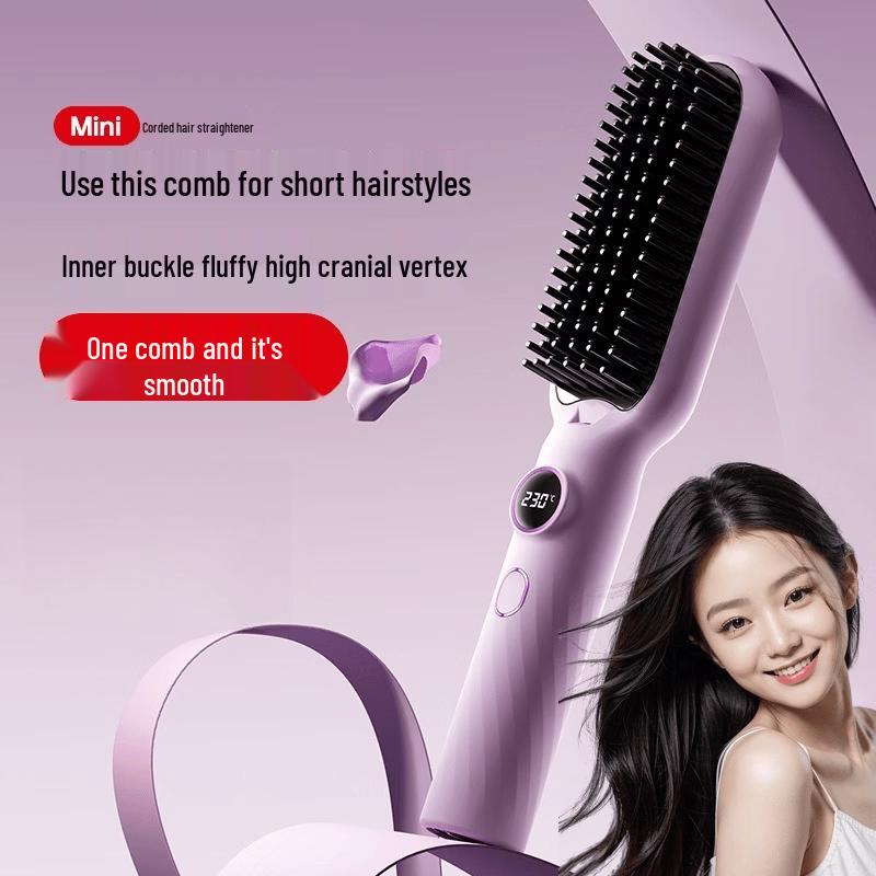 LISM Multifunctional Hair Straightener & Curler Comb