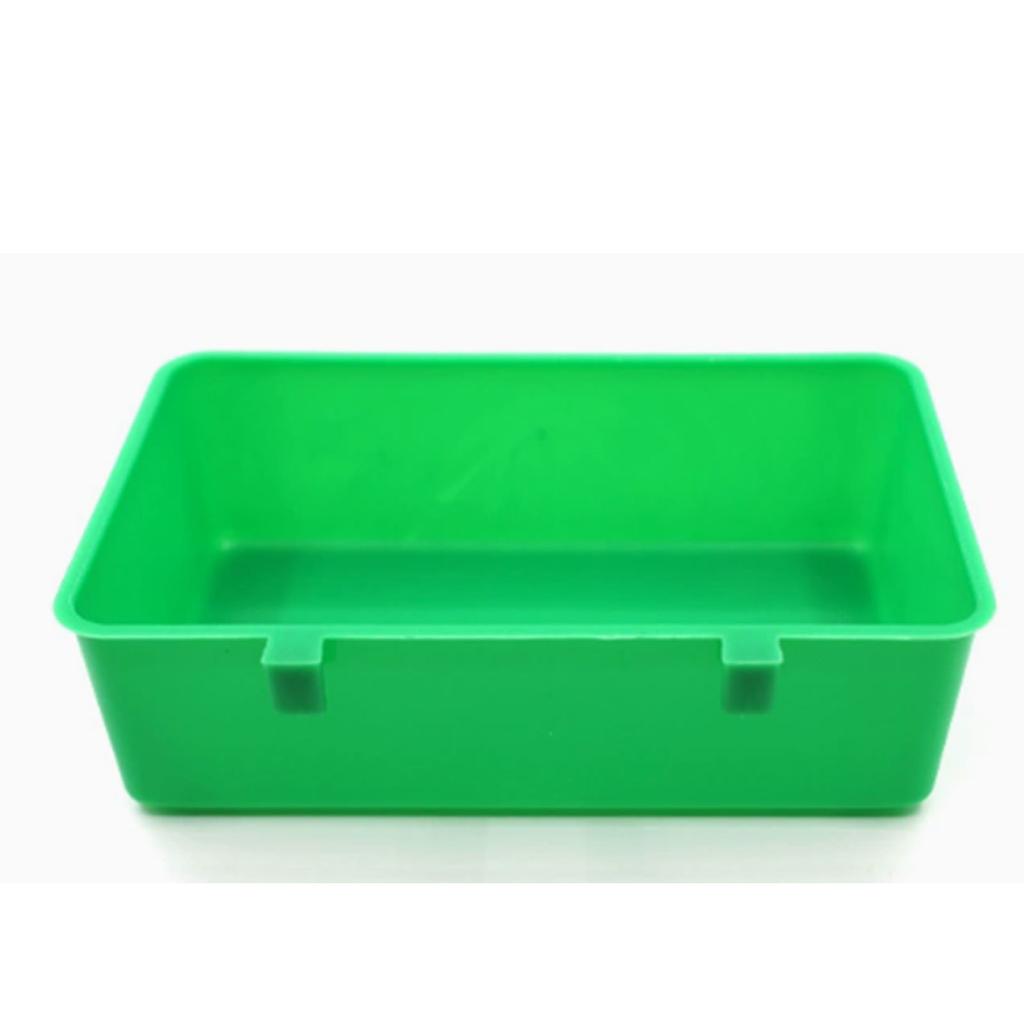 20pcs Bird Cage Cups Plastic Hanging Chicken Feeder Water Cups for Parrots Rabbits Birds Poultry Pigeon Bird Feeder