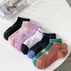 (Single Shot Socks Will Not Be Shipped!) Candy Color Pure Cotton Quality Cotton Socks Invisible Short Socks Fashion Socks WAZI