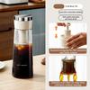 Cold Brew Maker Cold Brew Container 750ml Portable Water Pot Iced Coffee Pitcher For Family Daily Use Picnic Camping Backyard