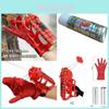 Leksakshandskar med spindelsilkespruta för barn Halloween rollspel med silkesprutningsfunktion