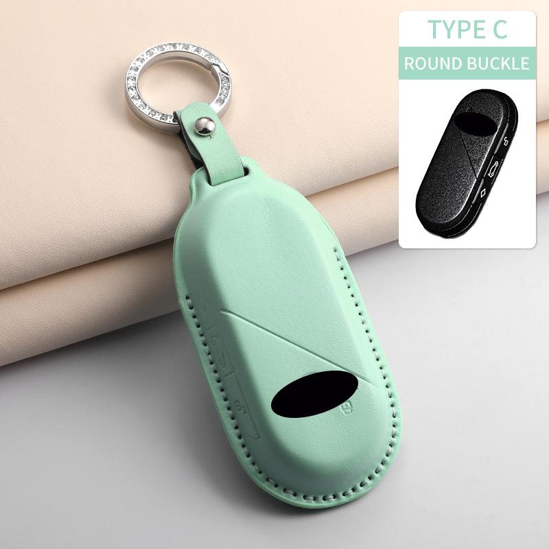 Car Key Case Cover For BMW Mini Cooper JCW Countryman Aceman Cabrio F55 F56 F57 F54 F60 Car Keychain Shell Protector Accessories