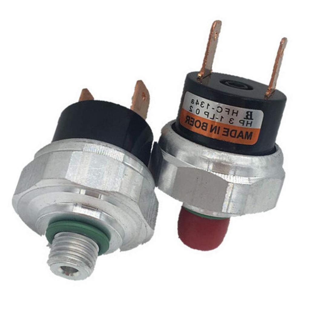 1pc R134A 9mm Universal Car Air Conditioner Air Conditioner High Low Pressure Valve Switch Sensor