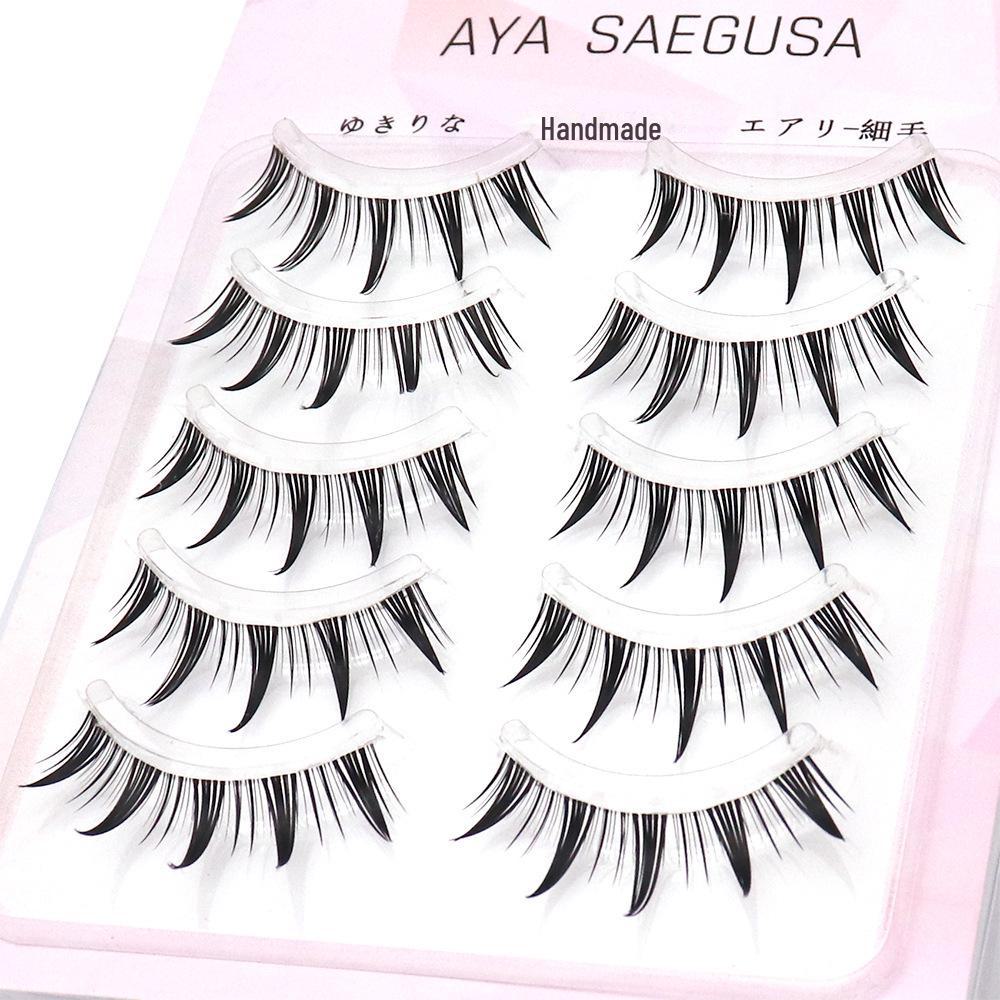 Cat Barbie Eyelashes: Natural, Thick, Photogenic, Double Eyelid Support with Eyeliner