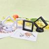 Suspended Floating Display Case Earring Coin Gems Ring Jewelry Stand Holder Box