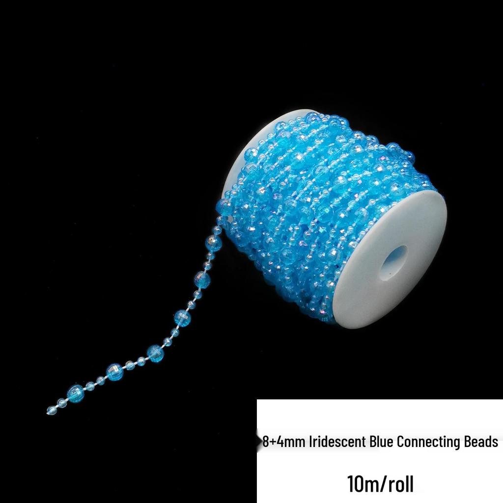 Double-Line Pearl Sunflower Snowflake Beads DIY Decoration