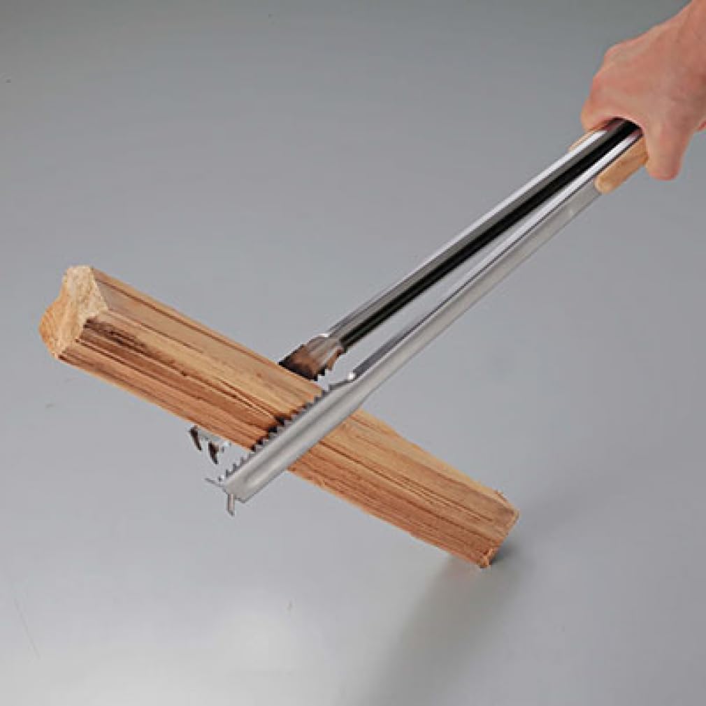 Captain Stag 2-Way Dutch Oven Lid Lifter Charcoal Tongs 45cm Stainless Steel UG-3256