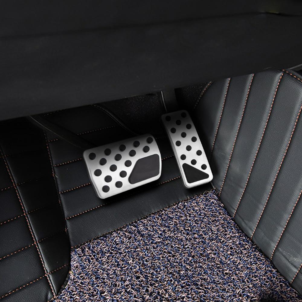 Car Pedals for Jeep Grand Cherokee WK2 Dodge Durango 2011 - 2019 2020 2021 Gas Brake Pedal Cover Stainless Steel Pad Accessories