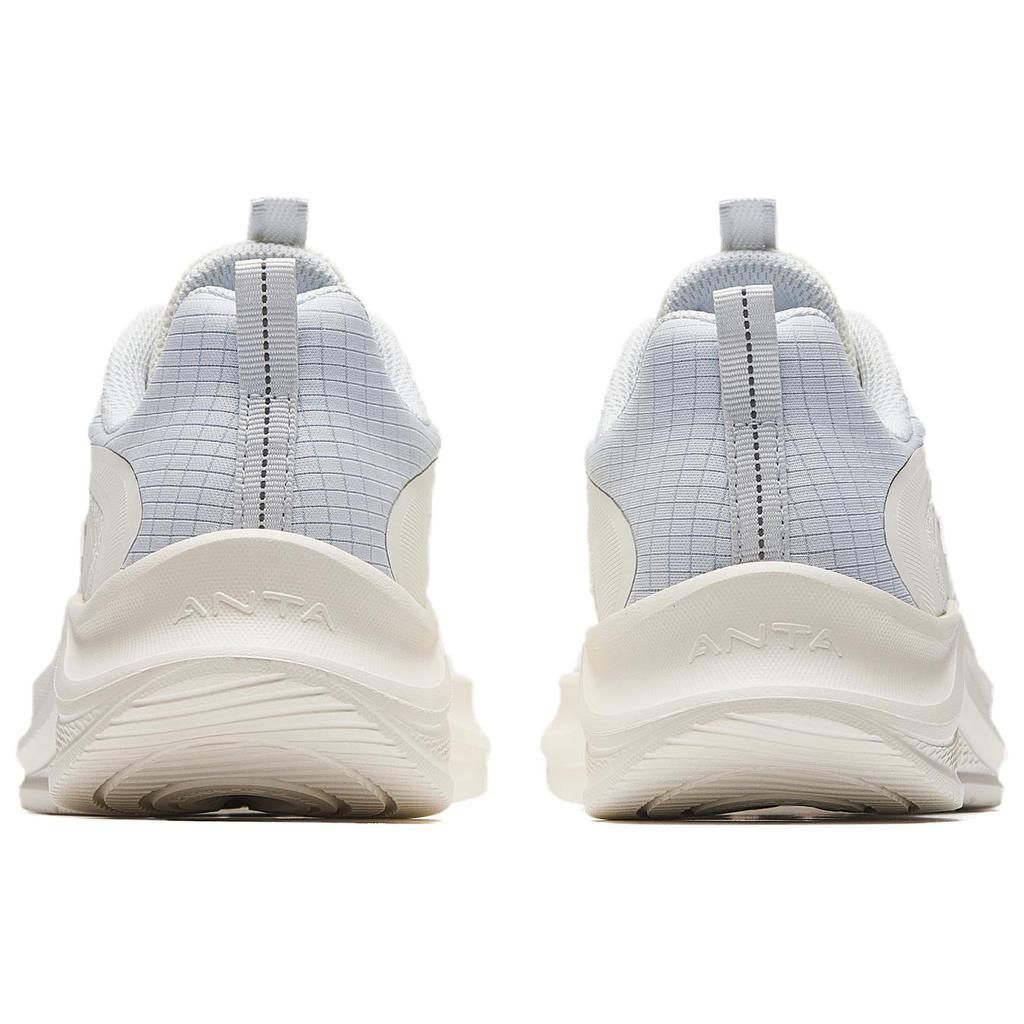 Anta Comfortable Shock Absorbing Durable Low Top Casual Running Shoes Women sneaker White 922535574-3
