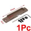 Taktische Metall-Montageschiene MLOK Keymod Taschenlampen-Druckschalterhalter für M300 M600 LED-Licht Jagdzubehör