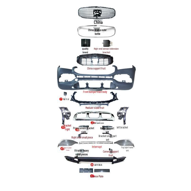 Mercedes-Benz GLS X167 Maybach Style Body Kit (2020-2025)