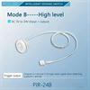 1 Set LED Human Body Infrared PIR Sensor Switch 12V/24V With 1-Second Low-Level 3.3V High-Level Serial Signal Output