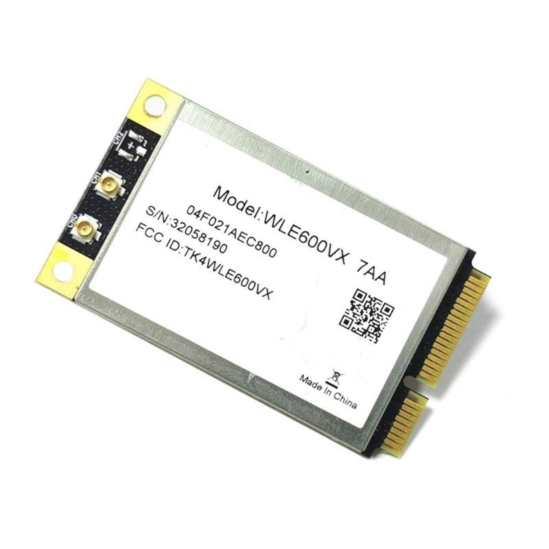 WLE600VX 7AA 802.11ac PCIexpress WIFI Card Networking Adapter 2.4Ghz+5Ghz QCA9882 Wireless Card