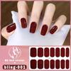 Charm Finger 14 Finger New Bling Fine Flash Aurora Gel Nail Oil Film Self-Adhesive Waterproof Seal-free Nail Art Sticker