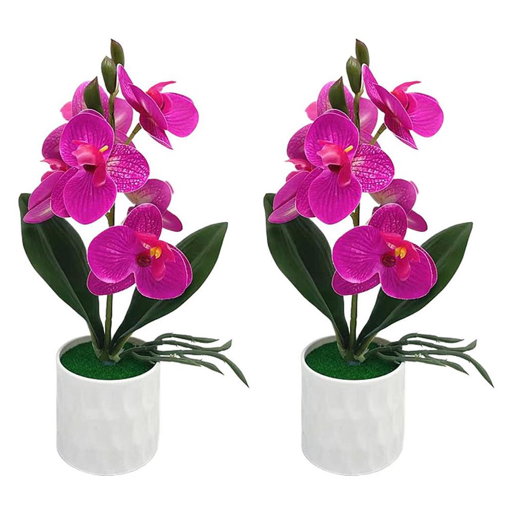Artificial Orchids Event Decoration Potted Flowers