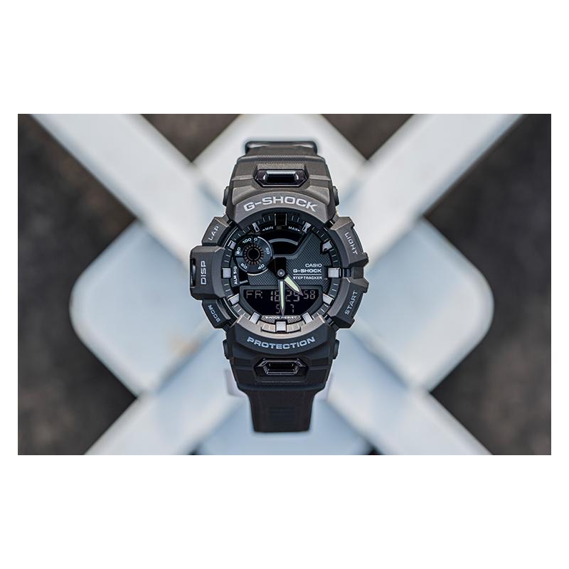 Casio G-SHOCK G-SQUAD series shockproof, antimagnetic, multifunctional running sport, quartz movement, resin strap, Japanese and Korean GBA-900-1APR