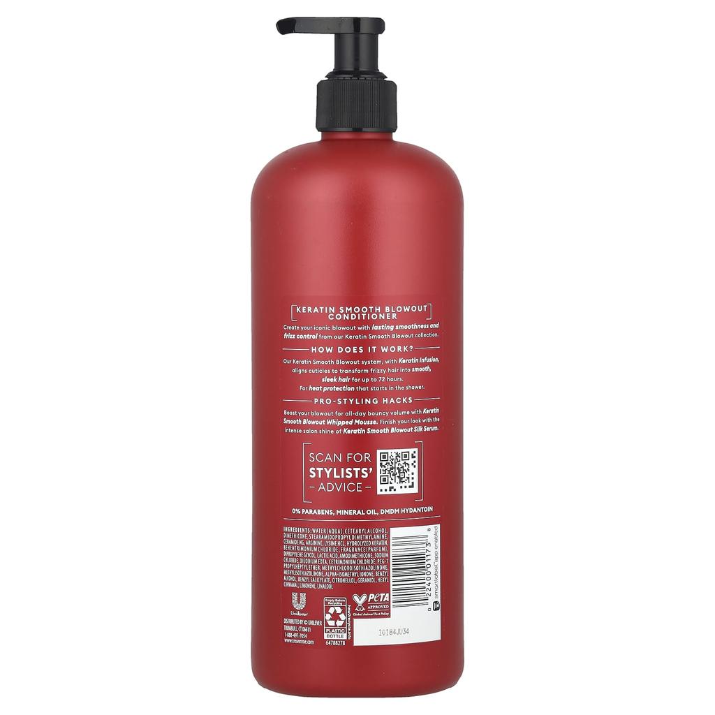 Tresemmé, Keratin Smooth Conditioner, 828Ml(28Fl Oz)