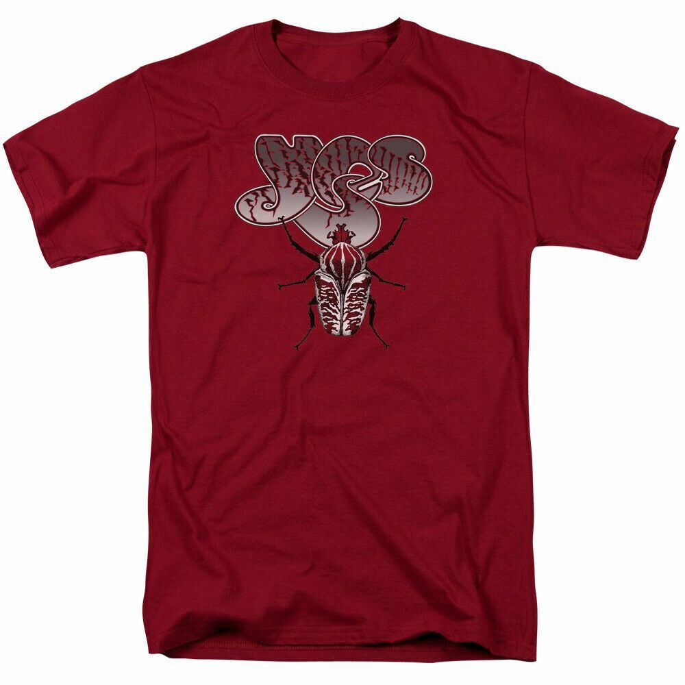 26 Yes Beetle T Shirt Mens Licensed Rock Band Tee Cardinal Unisex T-Shirt XXL