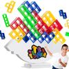 Tetra Tower Fun Balance Stacking Building Blocks Board Game For Kids Adults Friends Team Dorm Family Game Night And Partie Gifts