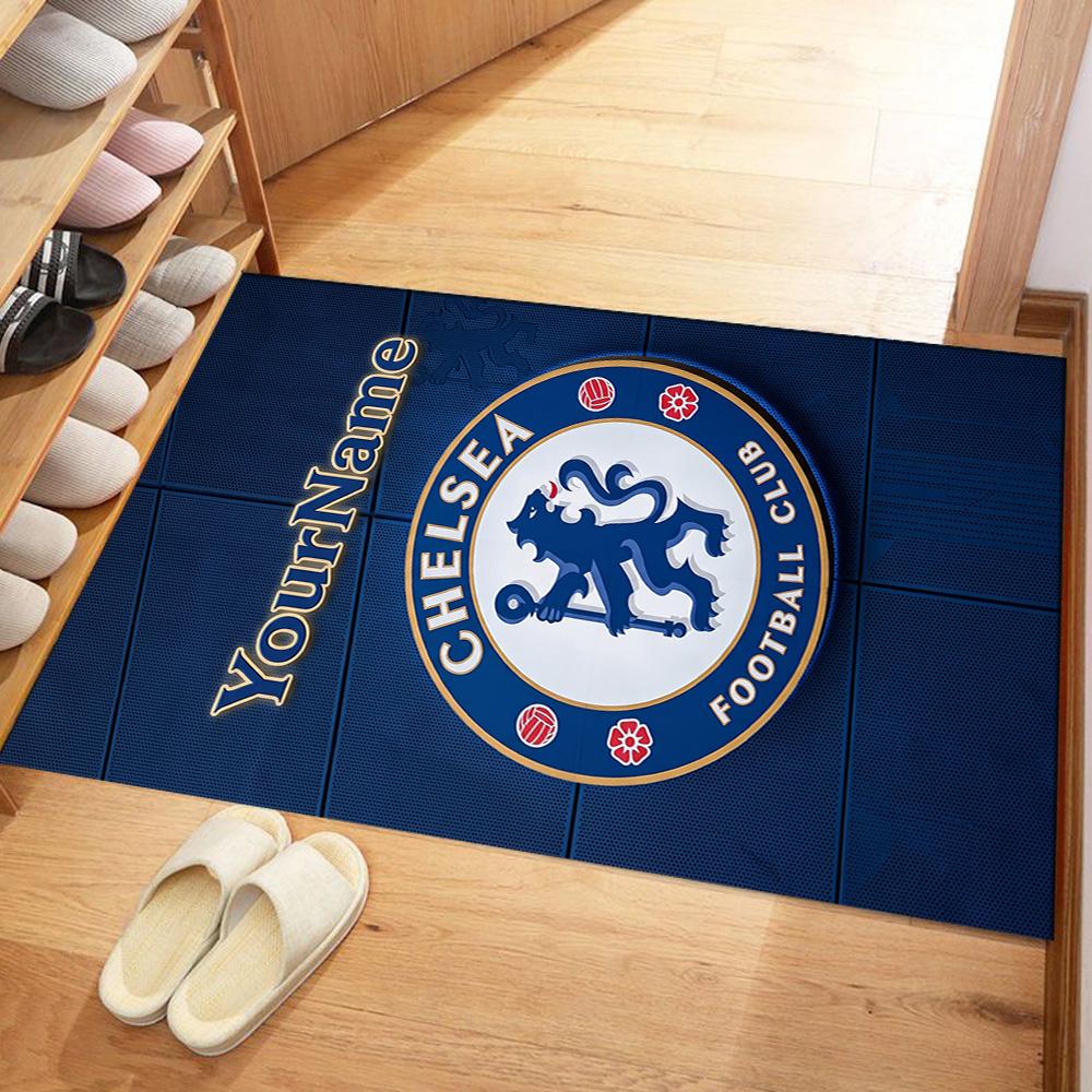 Chelsea Customizable Name Area Rug Design for Entryway Dining Room Balcony Dormitory Anti-slip Rug Office home decor