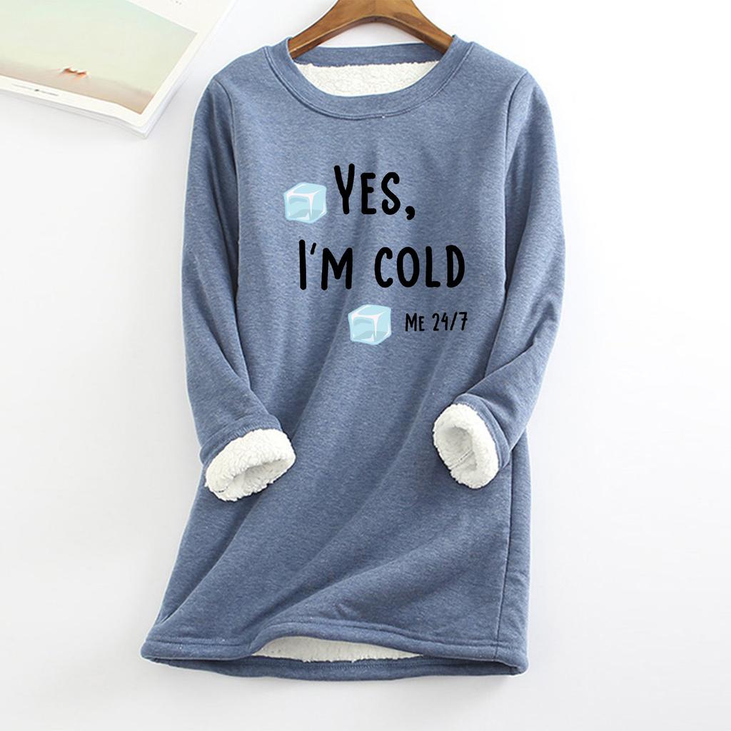 Women's Autumn Winter Plus Size Loose Thickened Velvet Warm Bottoming Shirt Top