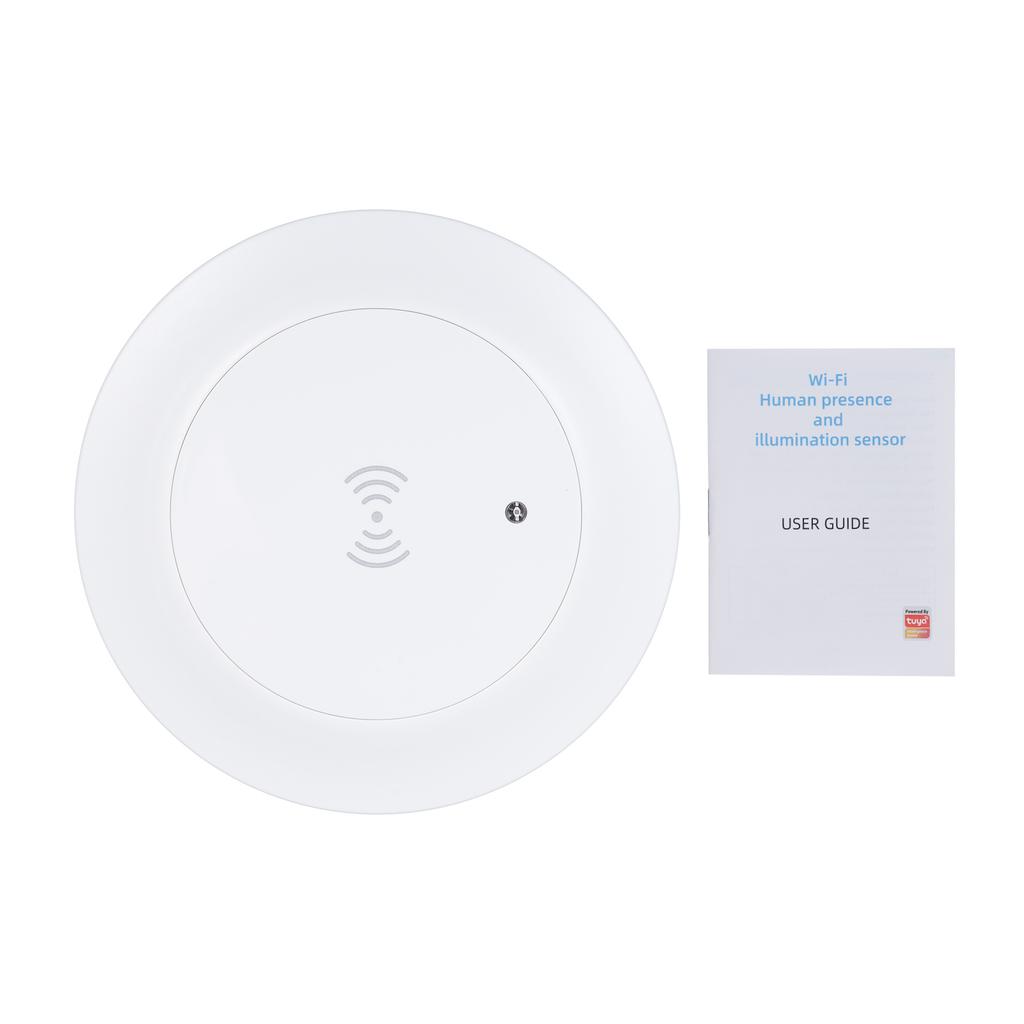 Human Presence Sensor Detect Human Presence None Status Body Motion Detector BT5.0 2.4GHz WiFi Connect No Hub Required