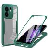 360° Full Body Cover Phone Case For Realme C30 C30S C33 C75 C75X Clear Hybrid Hard Cover Silicone Soft Shell Slim For Realme C75