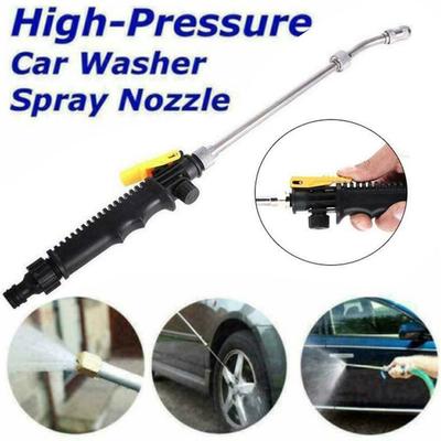 High Pressure Pressure Washer Stainless Steel Watering Sprinkler Garden Hose Nozzle  Car Wash