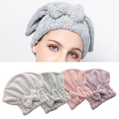 Hair Drying Hat Super Soft Skin-touch Comfortable Highly Absorbent Quick Drying Dry