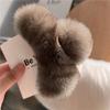 Hair Fur Faux Winter New Claw Elegant Acrylic Hairpins Plush Hair Clip Barrette Crab Headwear For Women Girls Hair Accessories