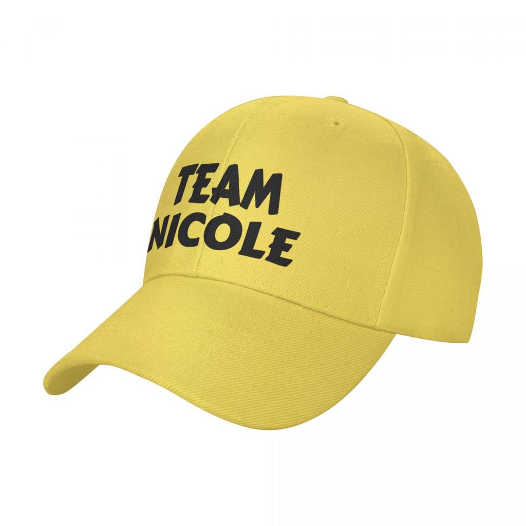 Funny Team Nicole Baseball Cap Military Cap Man Unisexs Cap Women'S