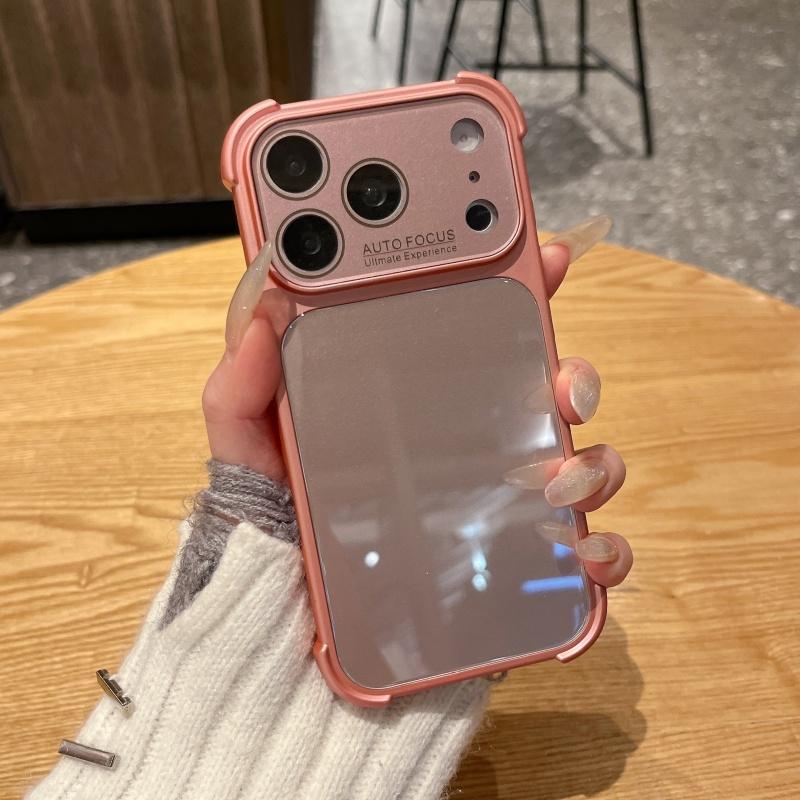 Crystal Candy Acrylic Shockproof Case For iPhone 17 Air 16 15 14 13 Pro Max Corners Protective Hard Glass Phone Cover