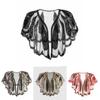 Vintage 1920er Damen Schal Perlen Pailletten Abend Cape Bolero Flapper Überwurf Für Party Und Hochzeit