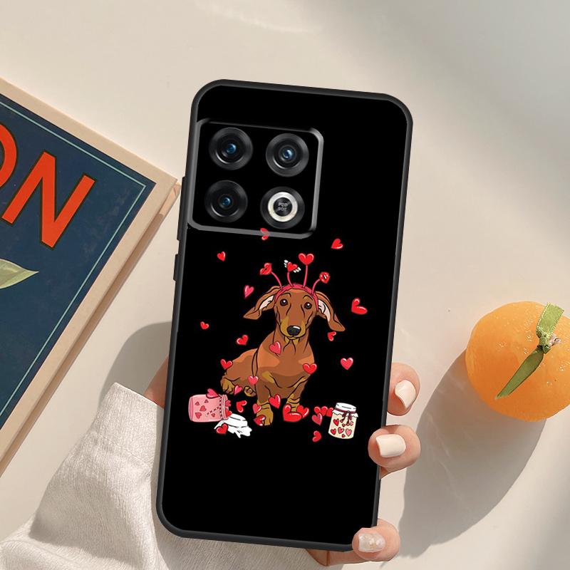 Dachshund Doberman Dog Case For OnePlus 12R 13R 13T 10R 15 13 12 11 10T 8T Nord CE 4 3 2 Lite N20 N30 Nord 5 Cover