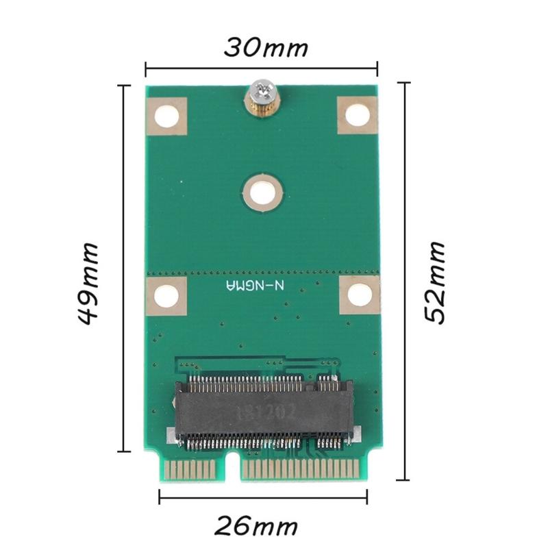 Compactly M.2 NGFFSSD to mSATA Interfaces Converters for DIY Upgrades and Stable Data Transfer Plugs And Play Setups