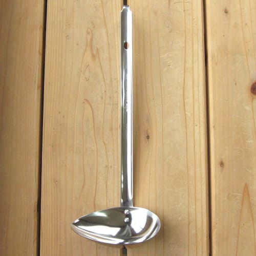 Nagao Tsubame-Sanjo Horizontal Ladle, Left-Handed, 70cc, 18-8 Stainless Steel, Made in Japan, 53071